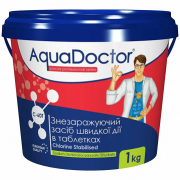 AquaDoctor C-60T дезінфектант на основі хлору швидкої дії 1 кг в таблетках Код: 17509